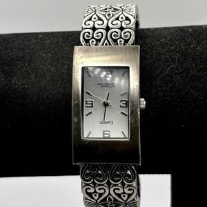 Vintage Silver Heart Watch